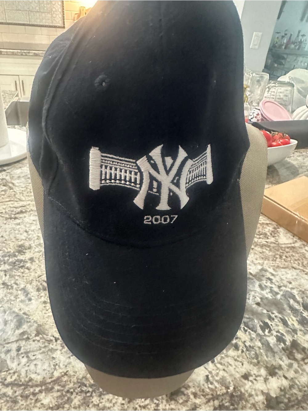 New York Yankees stadium Nathan’s hat 2007 Embroidered Baseball Cap